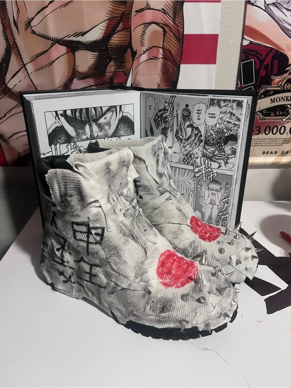 KANJI BOOTS HANDMADE BY ME
